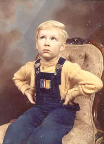 CJ at the age of 4